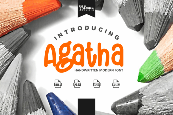 Agatha: A Handwritten Font with Surprising Versatility