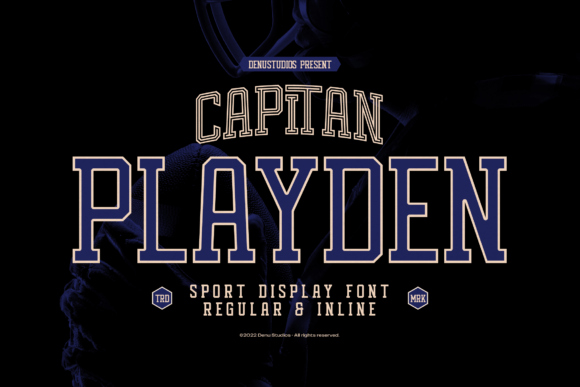 Capitan Playden: The All-American Typeface for Bold Branding