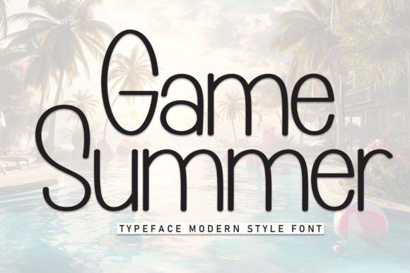 Game Summer: A Sweet Handwritten Font for Creative Projects
