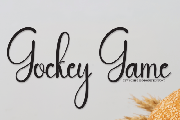Gockey Game: A Handwritten Font with Personality