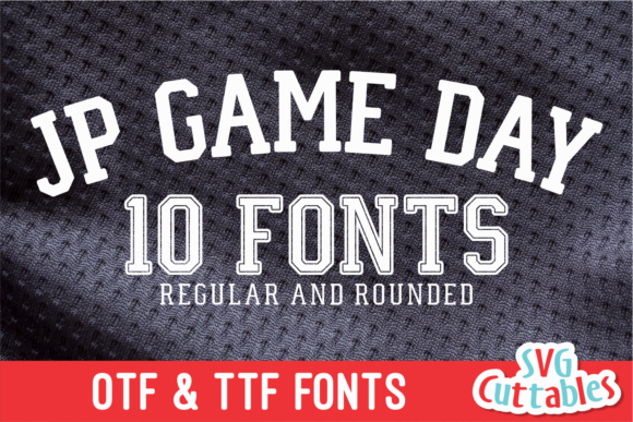 JP Game Day: The Sporty Serif for Bold Branding & Event Design