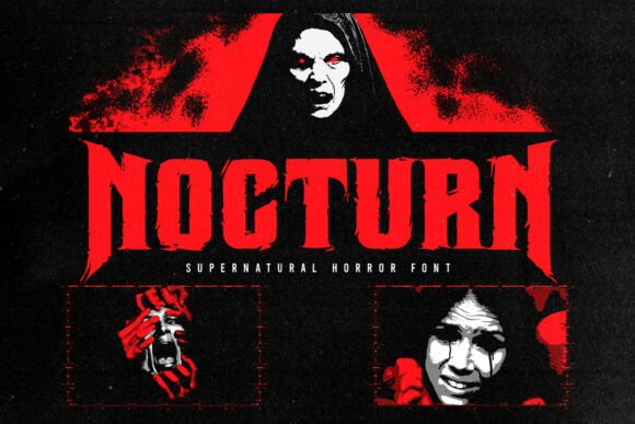 Nocturn: Crafting Cinematic Darkness with Gothic Typography
