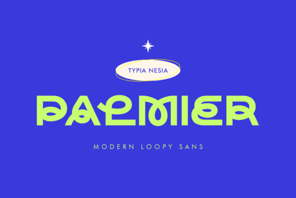 Palmier: The Loopy Font That Brings Bold Energy to Modern Design