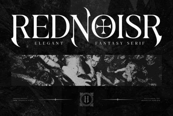 Rednoisr: Crafting Dark Elegance for Fantasy and Game Design