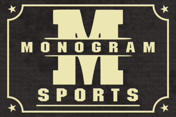 Score Big with MONOGRAM Sports: A Varsity Font for Athletic Branding