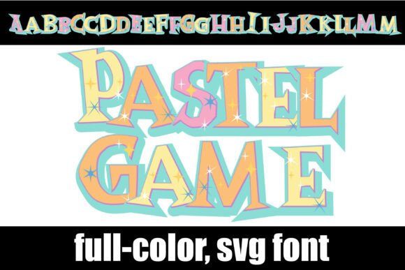 Unleash Nostalgic Power with the Pastel Game Font